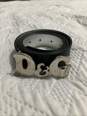 Dolce & Gabbana , men’s eu 110 , genuine leather belt.